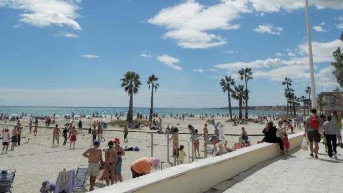 Apartamento En Torrevieja A 50M Playa Εξωτερικό φωτογραφία